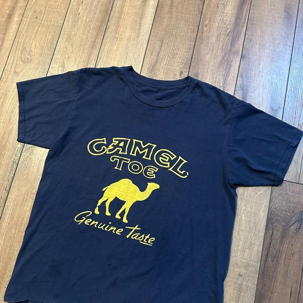Camel Joe Funny Parody T Shirt‎ Camel Toe Men's Size Small/Medium